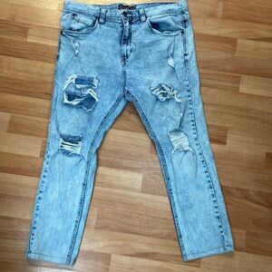 EMPYRE Destroyed Distressed Jeans size 34